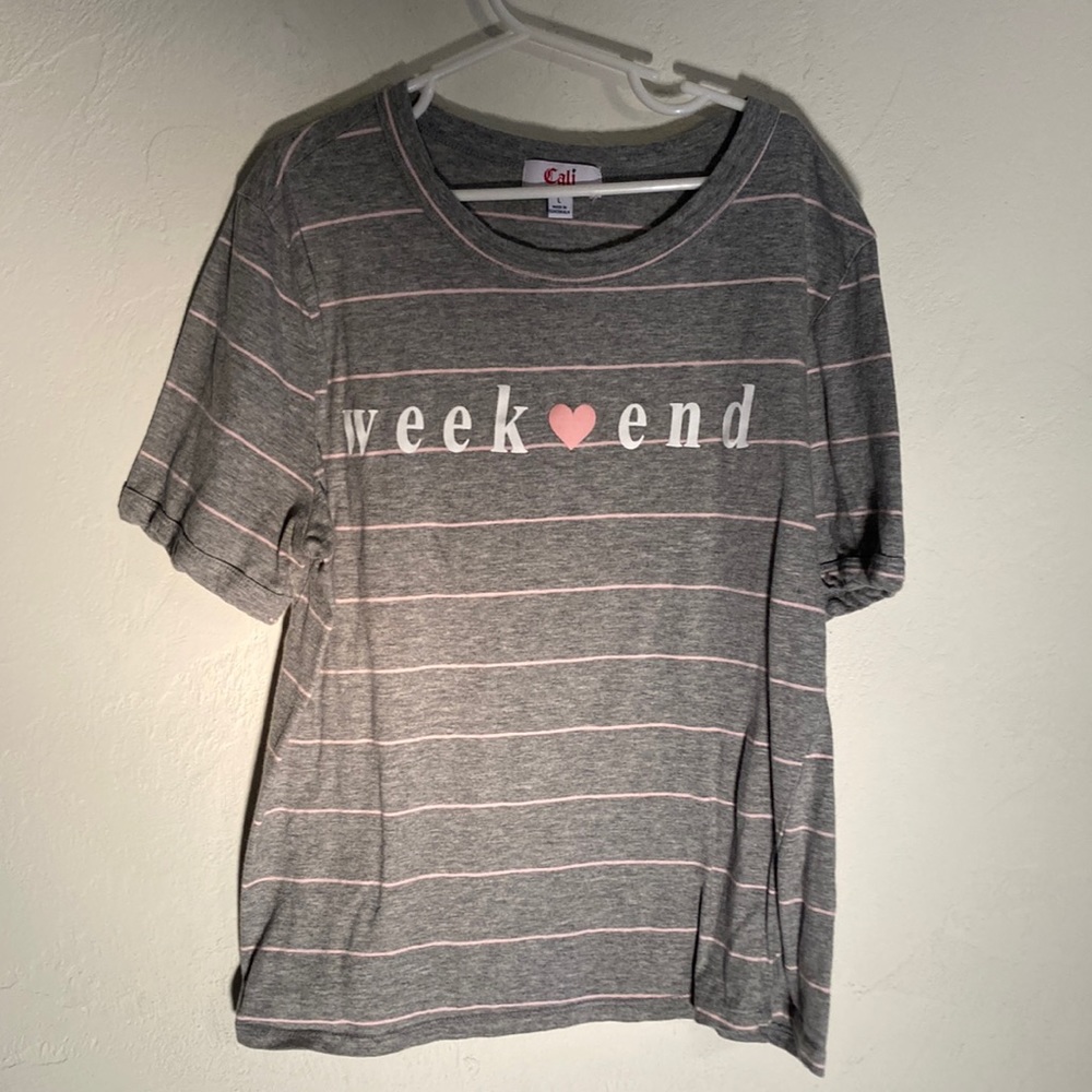Girls Weekend Cali Baby T-shirt  Size Large